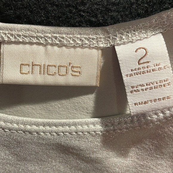 Chico’s Silver Tank Top - Picture 4 of 5